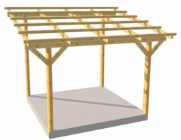 Terrassenüberdachung Classico Tiefe ab 350 cm - BSH
